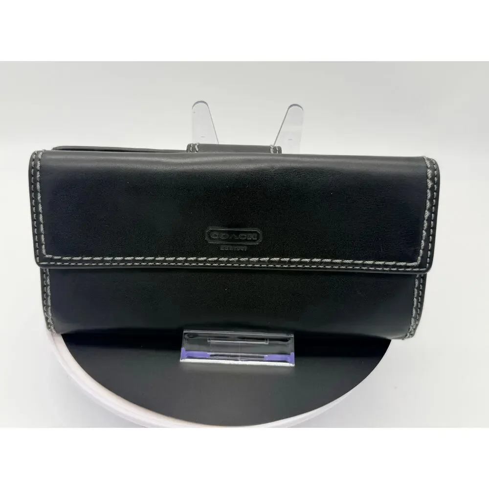 Coach Vintage Park Leather Turnlock Wallet - Picture 2 of 8
